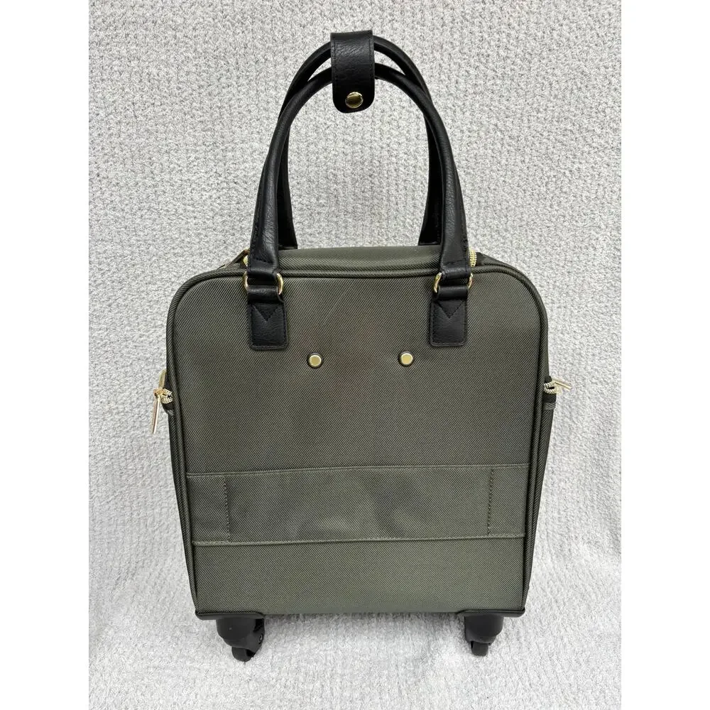 NWT Kenneth Cole Reaction Green Ambrose Underseater Carryon Suitcase #74895